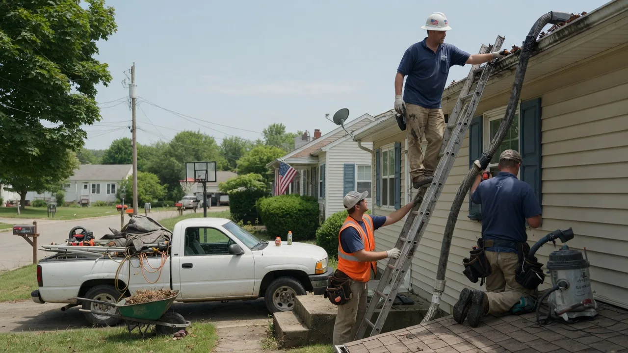 Gutter Installation in Combined Locks, WI near me